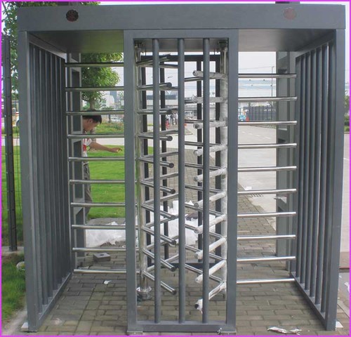 十字旋转闸门/不锈钢滚闸/工厂转闸/监狱转闸/全高旋转闸